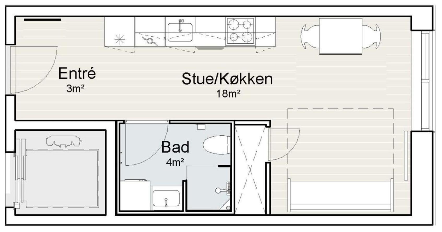 Hotel Aurora Apartments Nuuk/Godthåb Eksteriør bilde