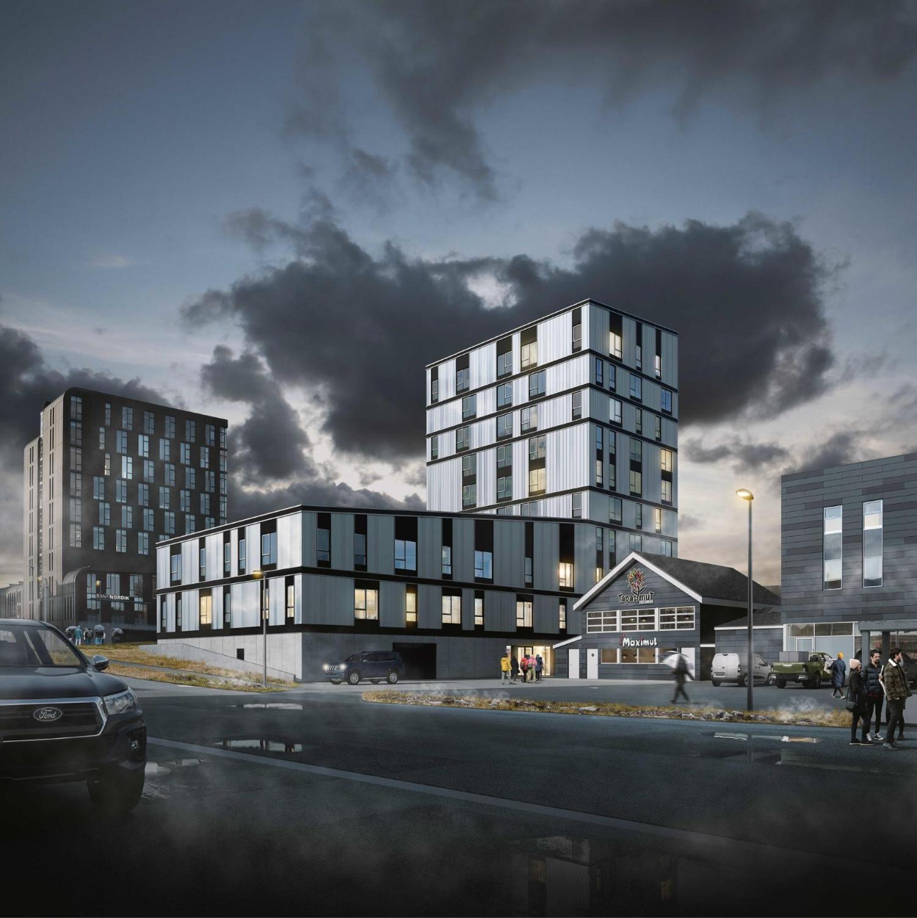 Hotel Aurora Apartments Nuuk/Godthåb Eksteriør bilde